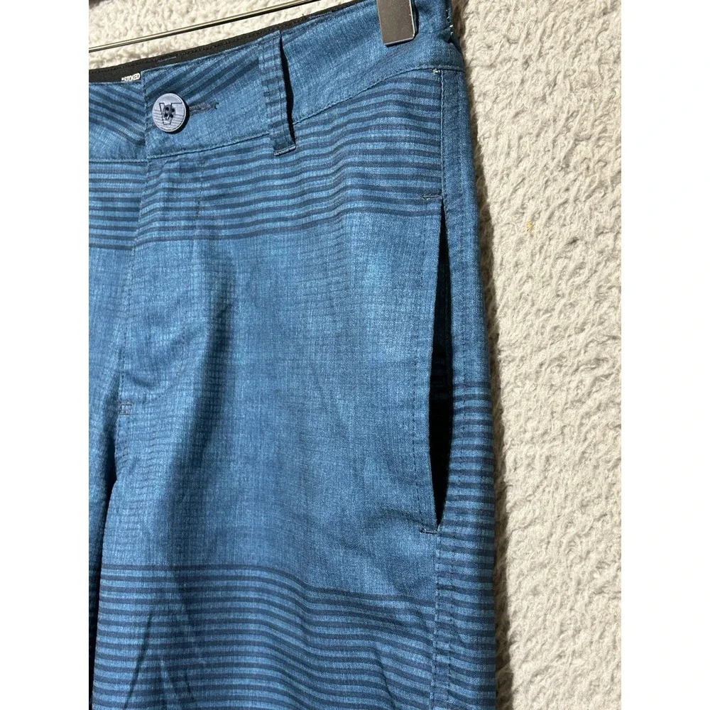 Vans Vanphibian Boardshorts Boys Size 12 Blue Skateboard Skater Swimwear Youth